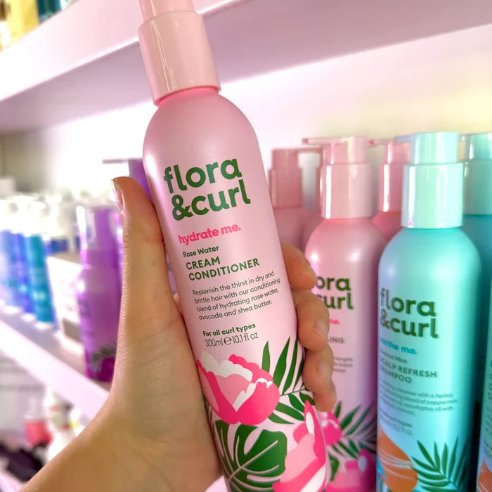 Flora & Curl Rose Water Cream Conditioner