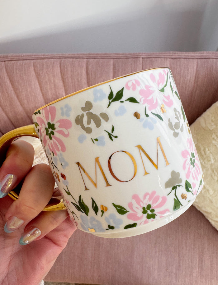 Floral Mom Coffee Mug