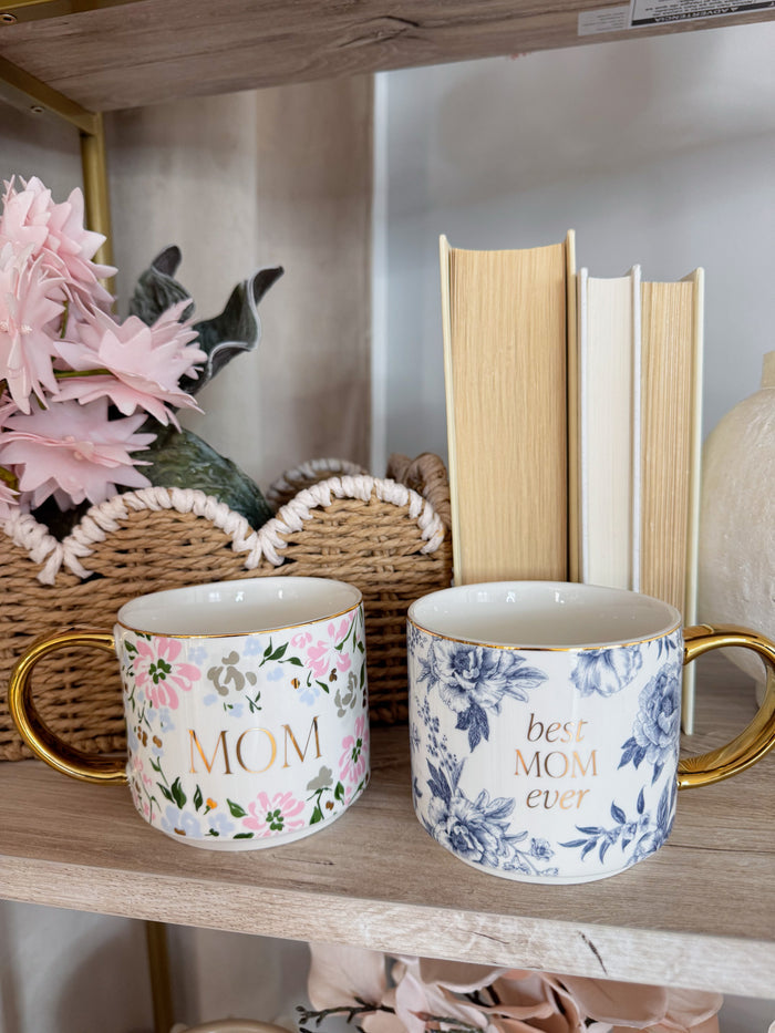 Floral Mom Coffee Mug