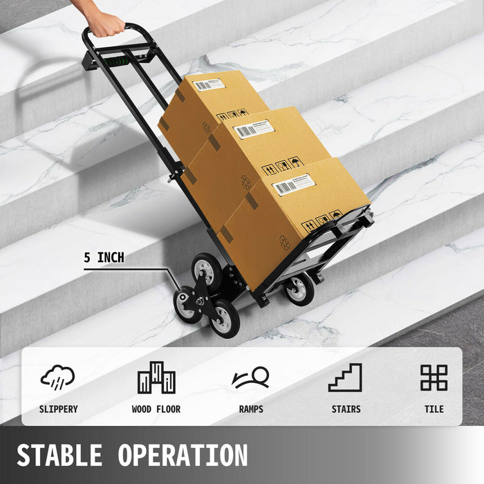 Folding Hand Truck Dolly 460lbs Capacity