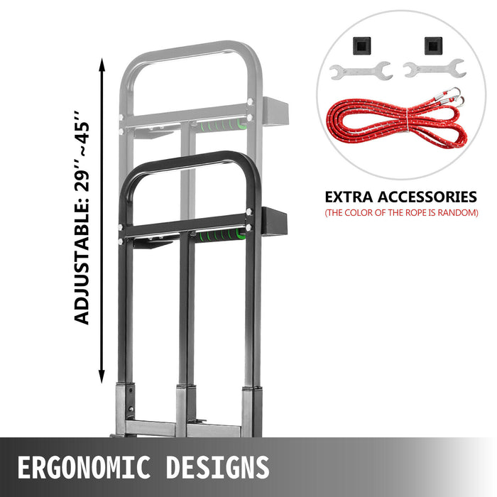 Folding Hand Truck Dolly 460lbs Capacity