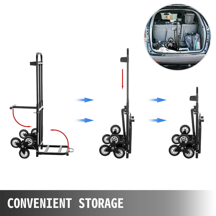 Folding Hand Truck Dolly 460lbs Capacity