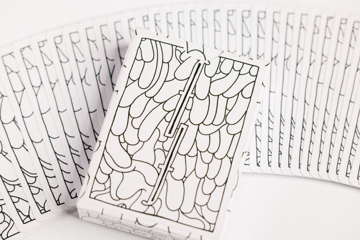 Fontaine Royal Fever Playing Cards - White