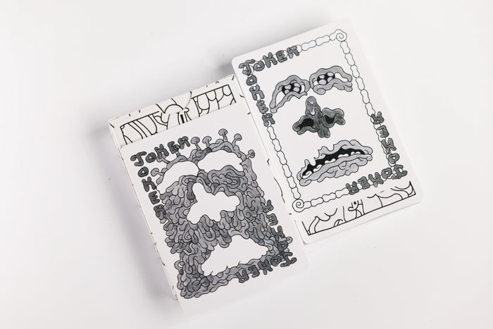 Fontaine Royal Fever Playing Cards - White