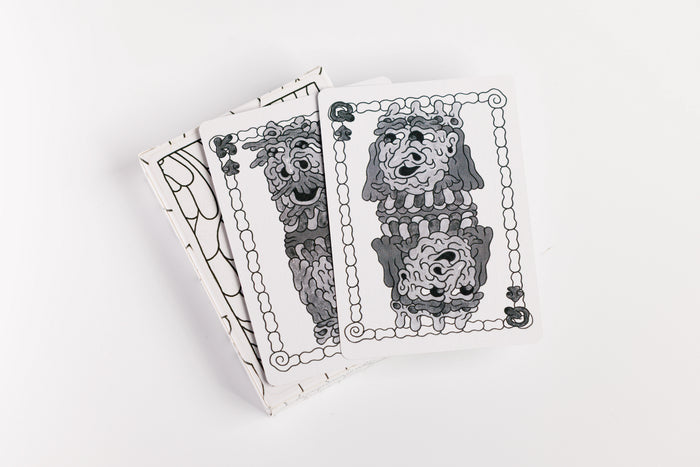 Fontaine Royal Fever Playing Cards - White