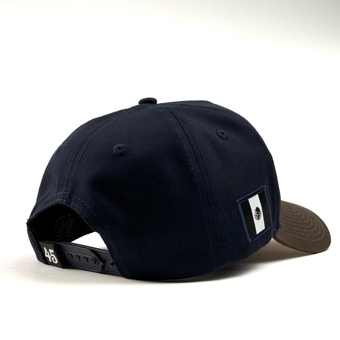 Forty Five "Michoacán" Cap- Navy/Brown