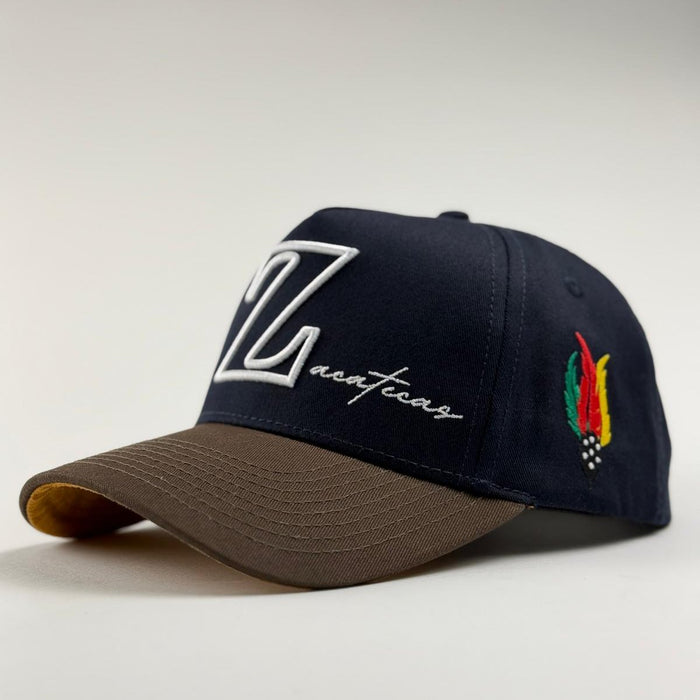 Forty Five "Zacatecas" Cap- Navy/Brown