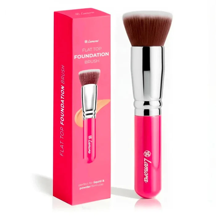 Foundation Brush Pink - Lamora Beauty