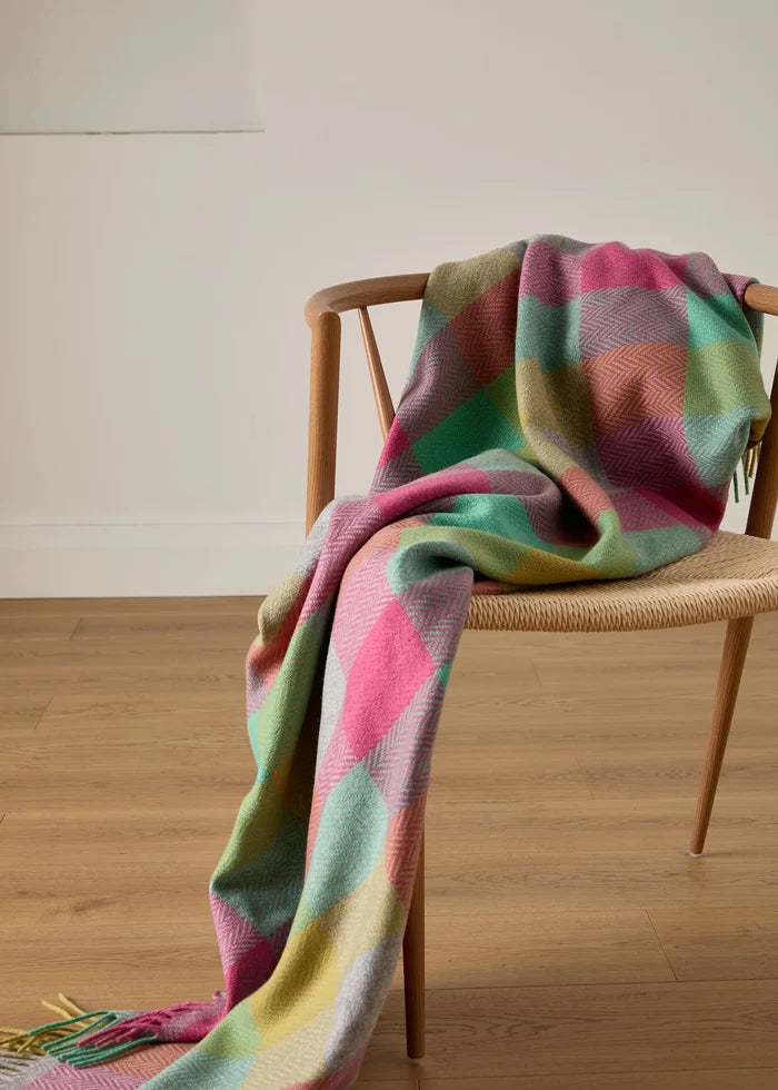 Foxford Cashmere and Lambswool Throw | Skellig