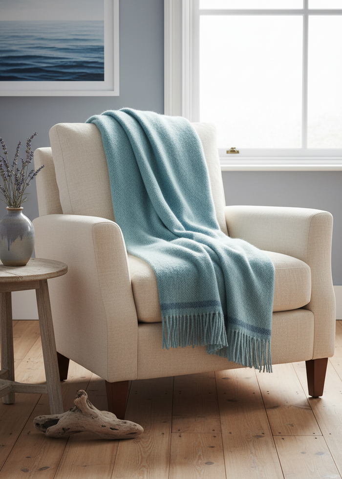 Foxford Lambswool Throw | Dunbrody