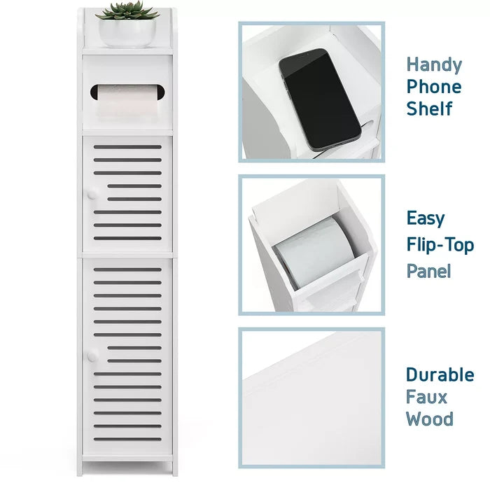 Free Standing Toilet Paper Holders Cabinet