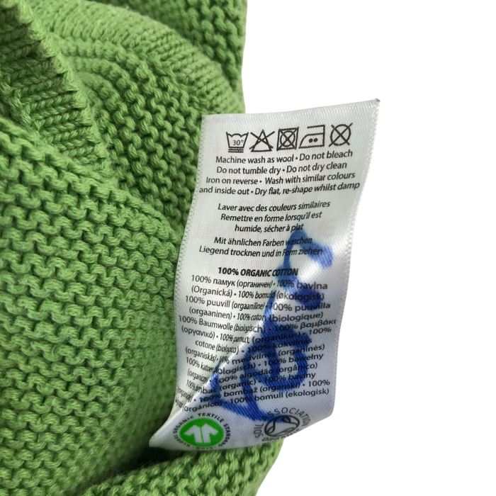 Frugi 4-5 years green cardigan