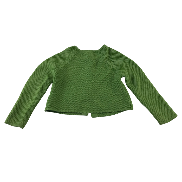 Frugi 4-5 years green cardigan