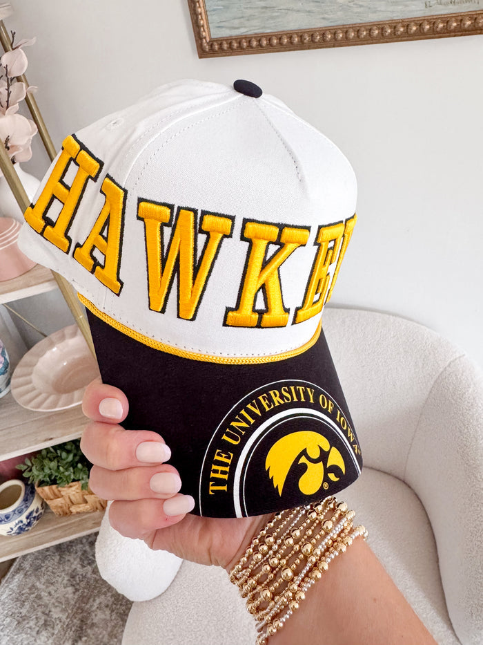 Gameday Social Game Day Details Iowa Hat – women's accessories - hat