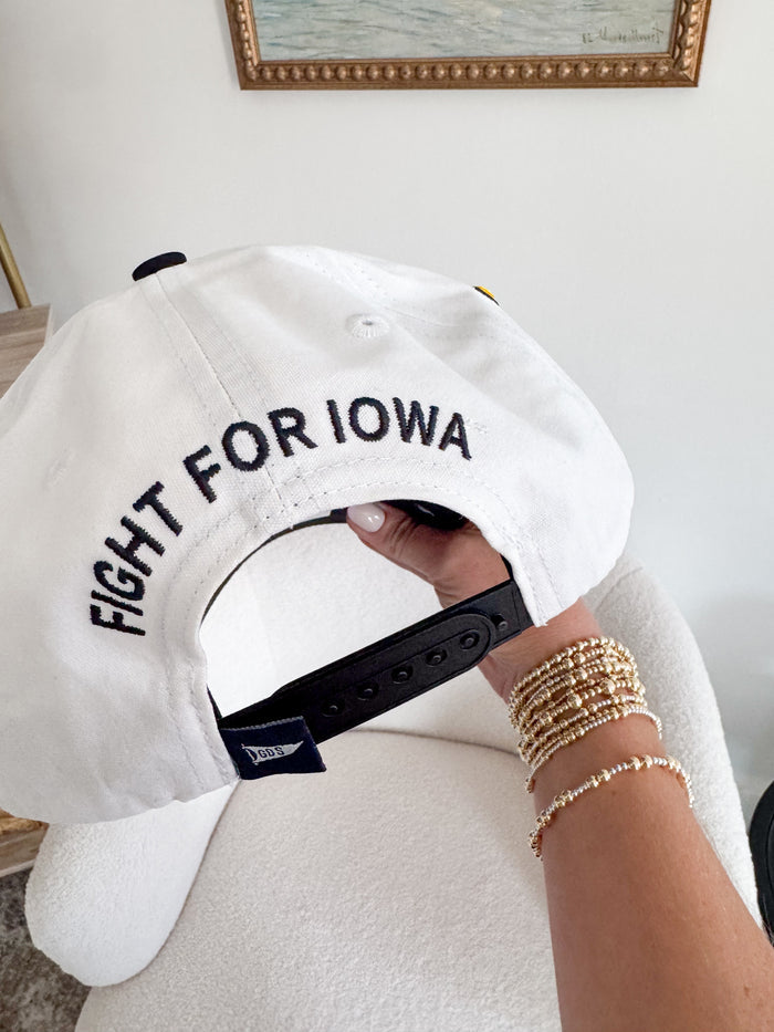Gameday Social Game Day Details Iowa Hat – women's accessories - hat