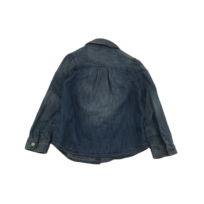 Gap 4 years blue denim shirt