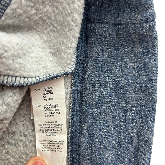 Gap 7-8 years grey short sleeve hoodie