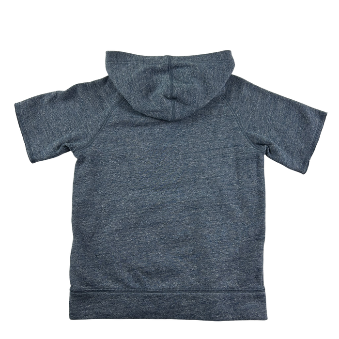 Gap 7-8 years grey short sleeve hoodie