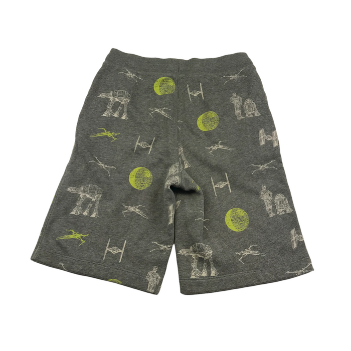 Gap 8-9 years grey star wars jersey pull up shorts