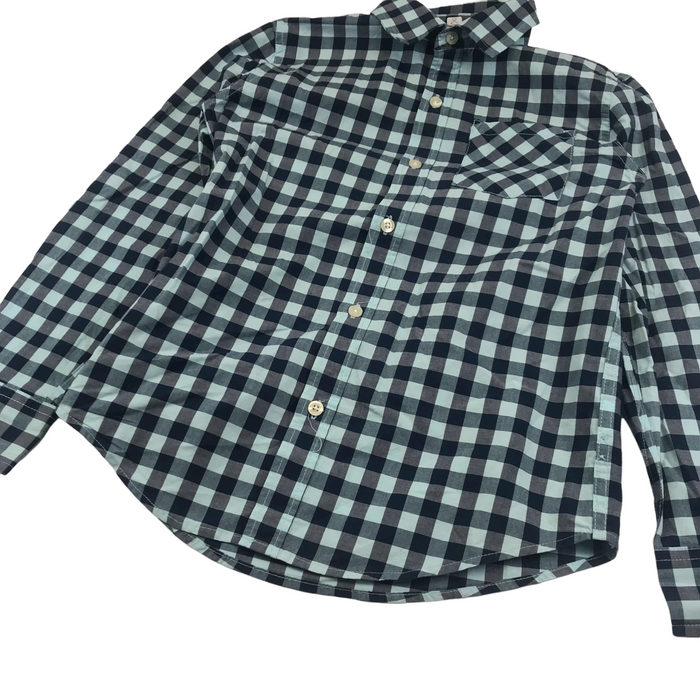 Gap 8 years blue checked shirt