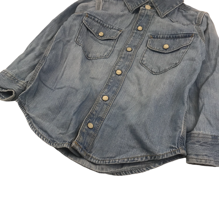 Gap light blue denim shirt age 4 shirt
