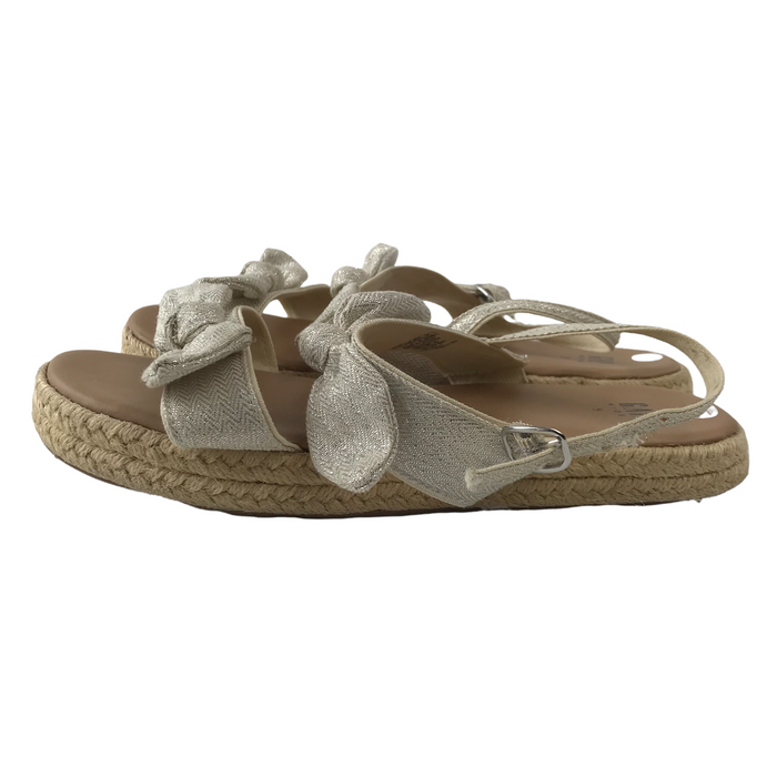 GAP size UK 5 (jr) sparkly silvery sandals