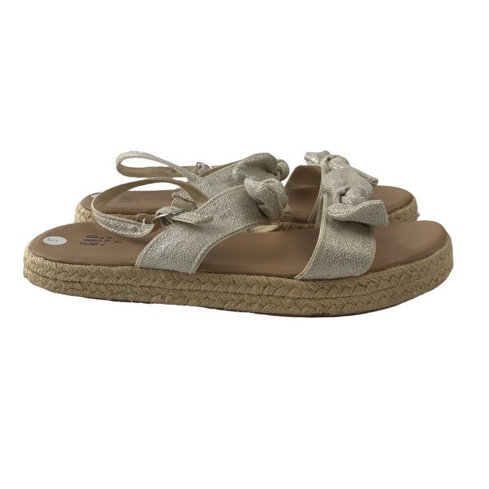 GAP size UK 5 (jr) sparkly silvery sandals