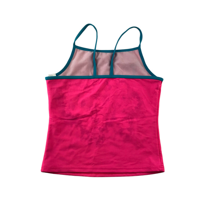 George 10-11 years pink sunshine swim tank top