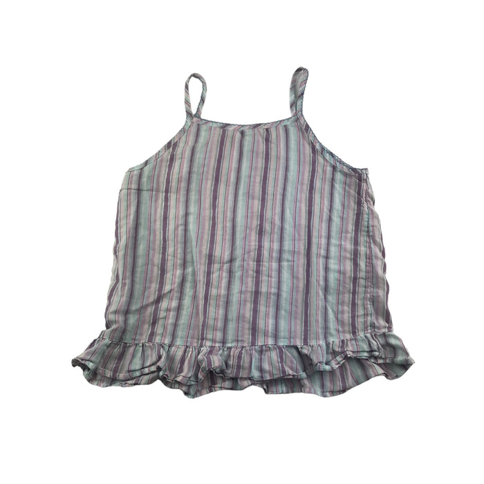 George 12-12 years lilac stripy tank top