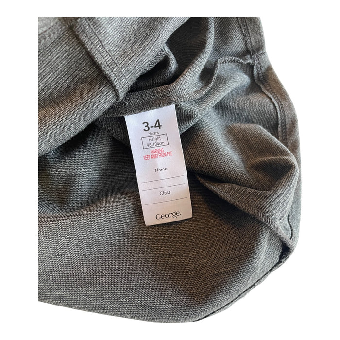 George 3-4 years girls grey jersey school pinafore bundle