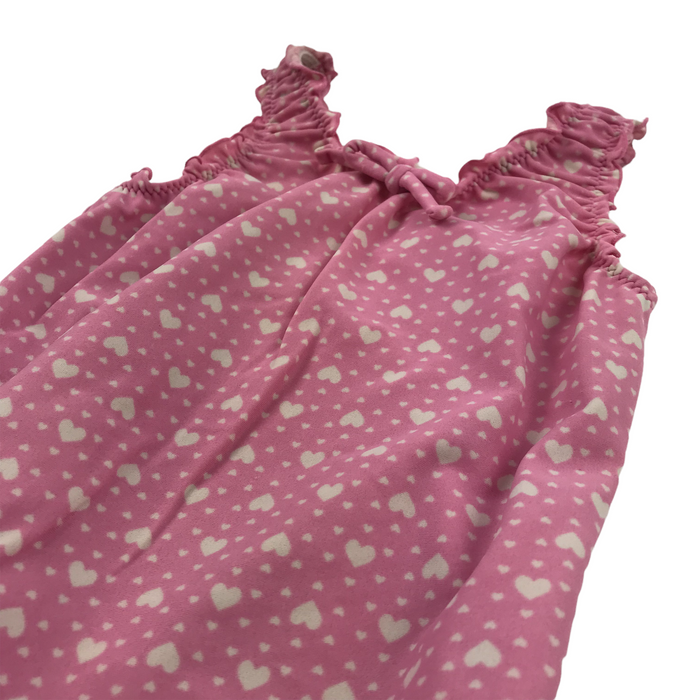 George 4-5 years pink hearts swimsuit