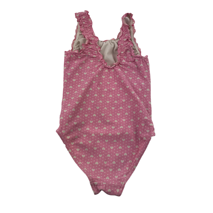 George 4-5 years pink hearts swimsuit