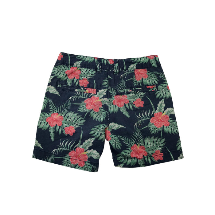 George 4 years navy floral chino style shorts