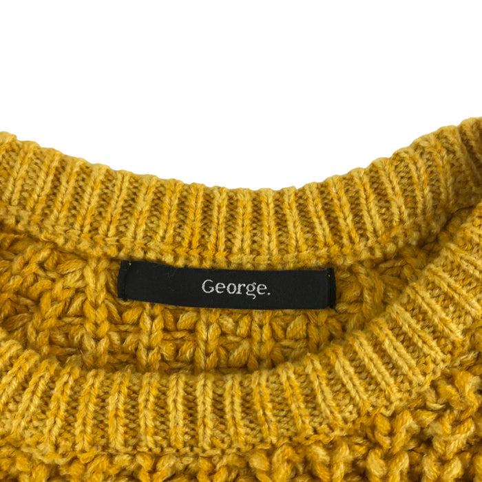 George 4 years yellow plain jumper