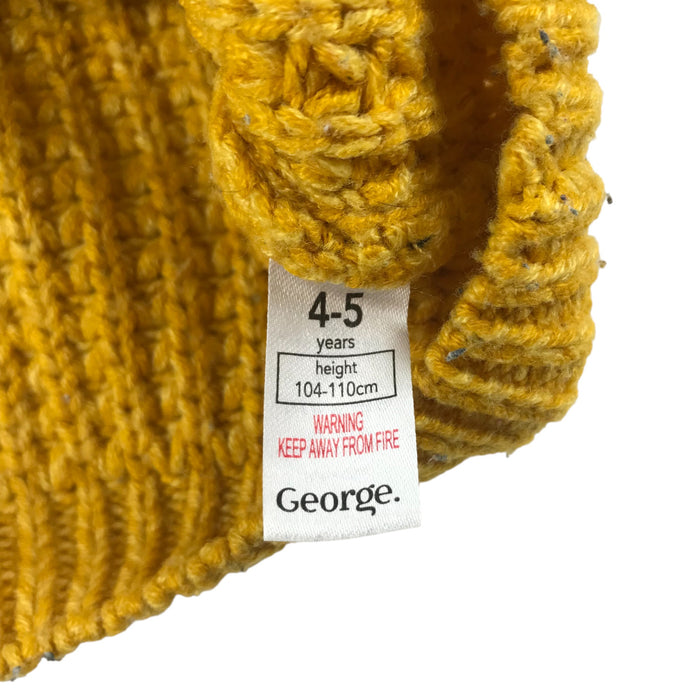 George 4 years yellow plain jumper