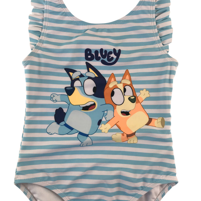 George 5-6 years blue striped swimsuit