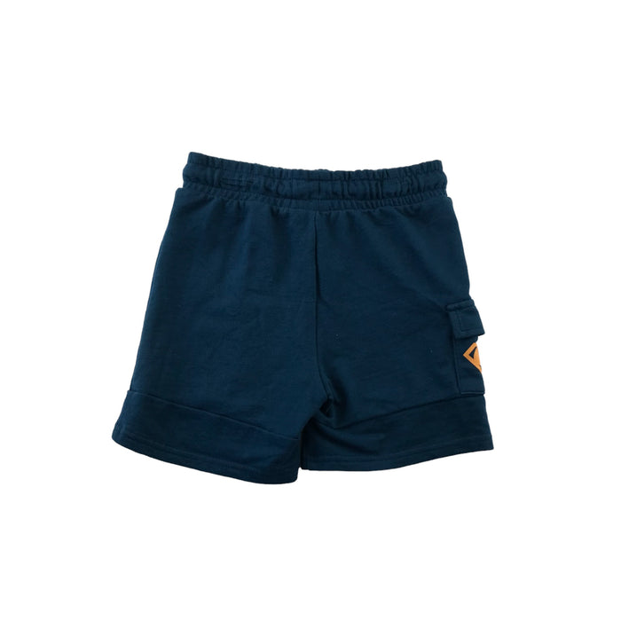 George 5 years blue jersey superman shorts
