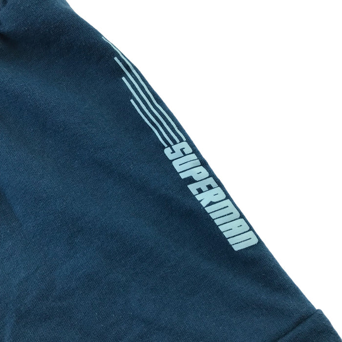 George 5 years blue jersey superman shorts