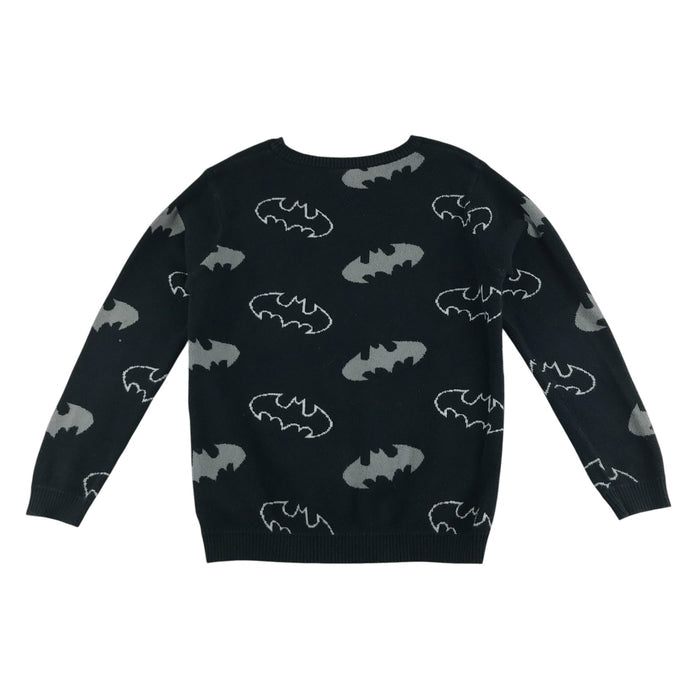 George 6-7 years black crewneck batman jumper