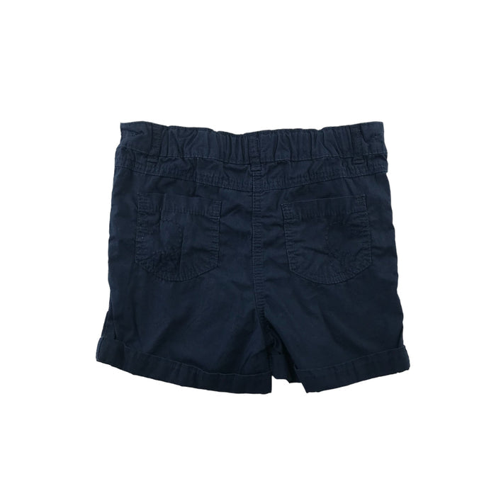 George 6 years navy plain chino style cotton shorts