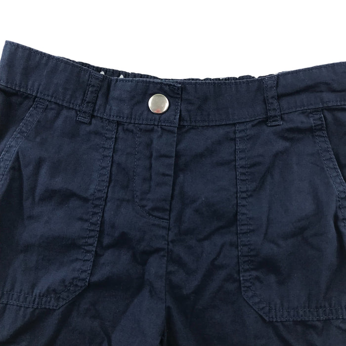George 6 years navy plain chino style cotton shorts