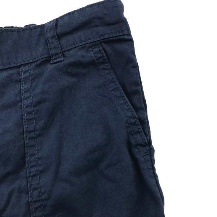 George 6 years navy plain chino style cotton shorts
