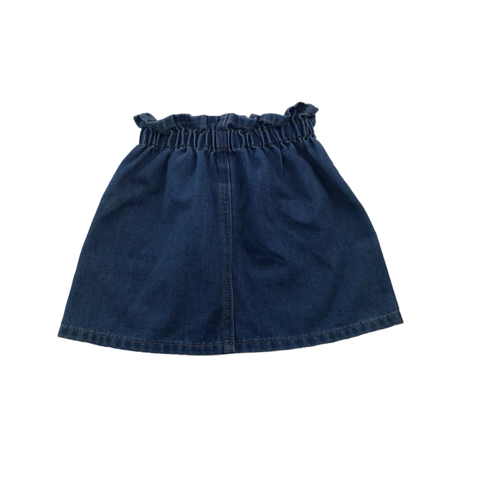 George 7-8 years blue denim skirt