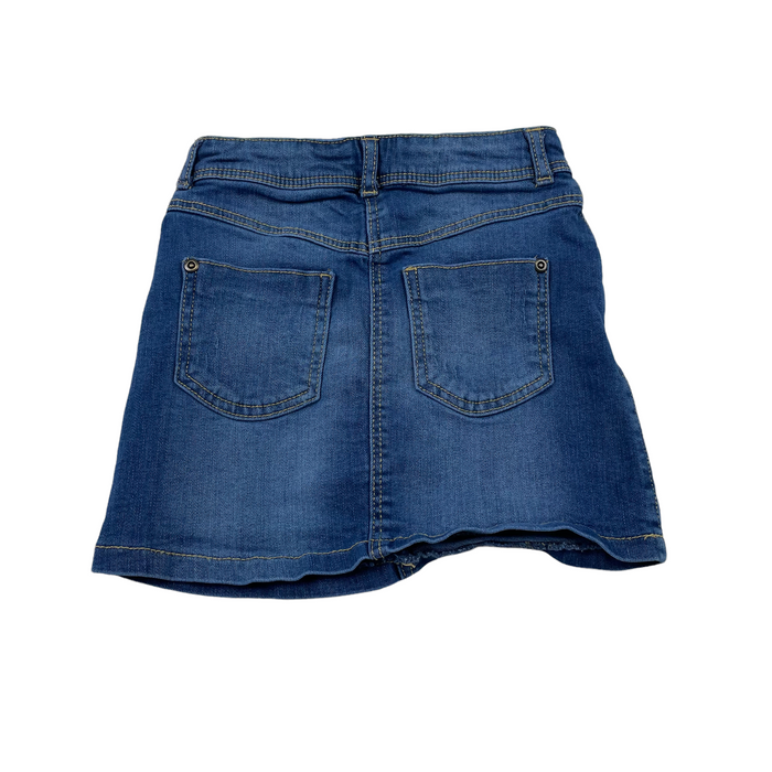 George 7-8 years blue denim skirt