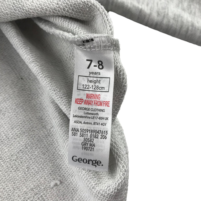 George 7 years grey leopard print sweater