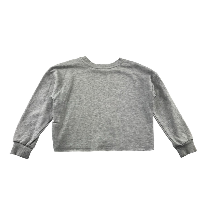 George 7 years grey leopard print sweater