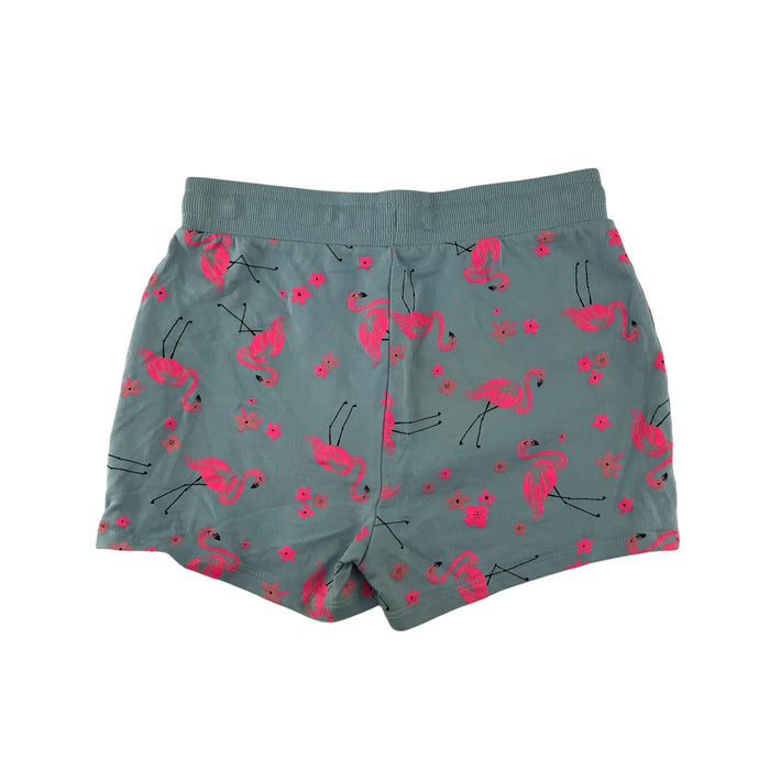 George 9-10 years grey with pink flamingo print shorts