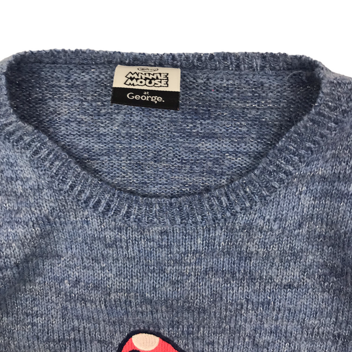 George 9 years blue minnie mouse jumper