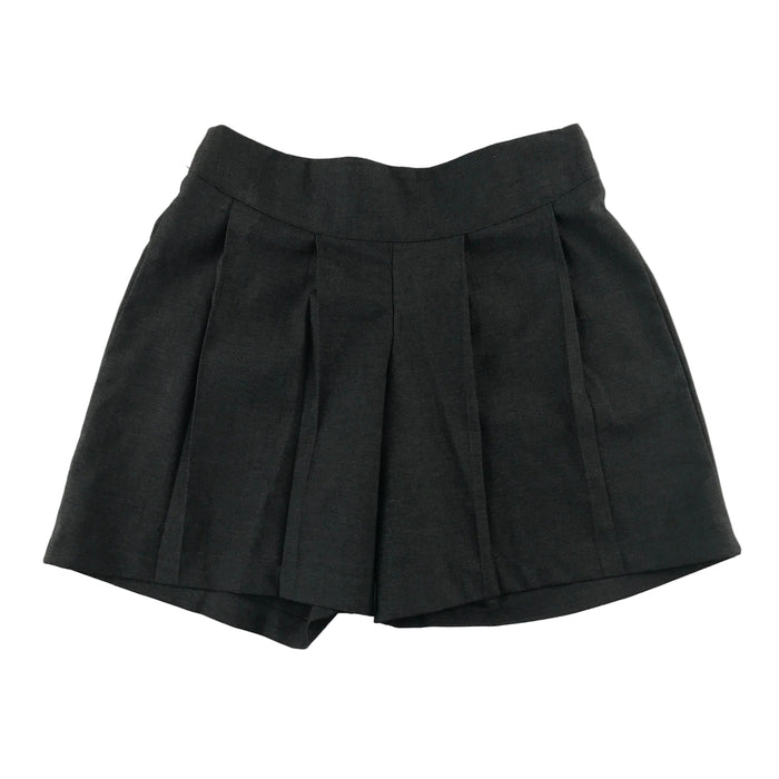 George grey girls school shorts elasticated waist and pleats