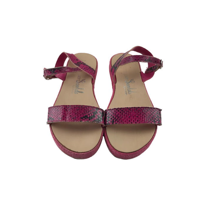 George size UK 4 fuchsia sandals
